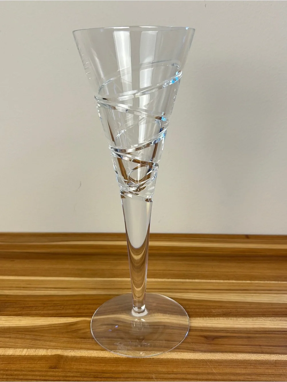 Jasper Conran Aura Crystal Champagne Flute
